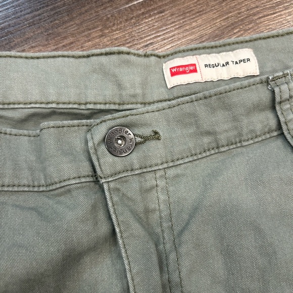 Wrangler Green Cargo Pants - Picture 3 of 4